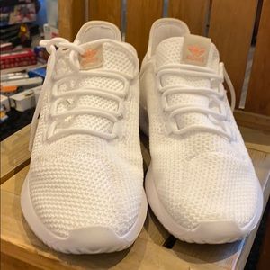 Adidas white shoes tubular 8 1/2